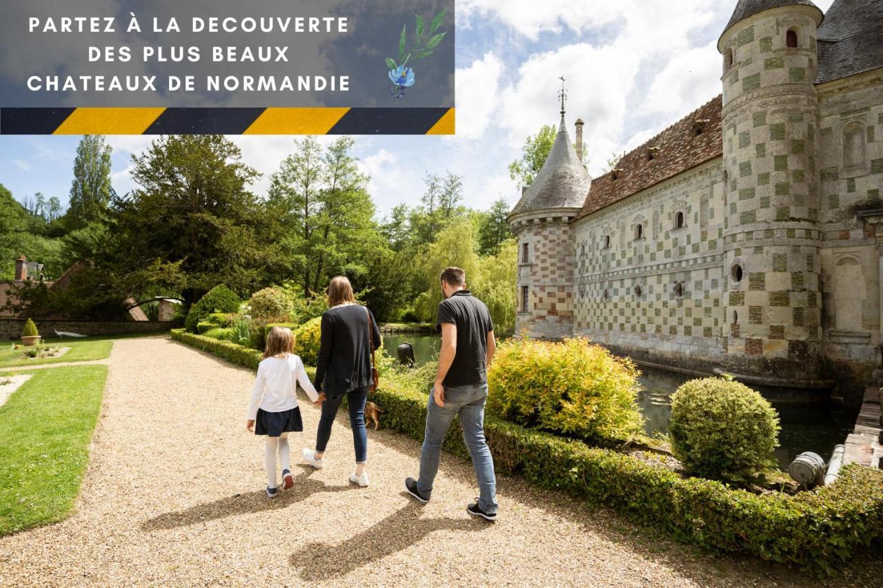 Suite Indus - Jardin, Netflix Et Parking - Le Manoir Aux Pommes Orbec Dış mekan fotoğraf