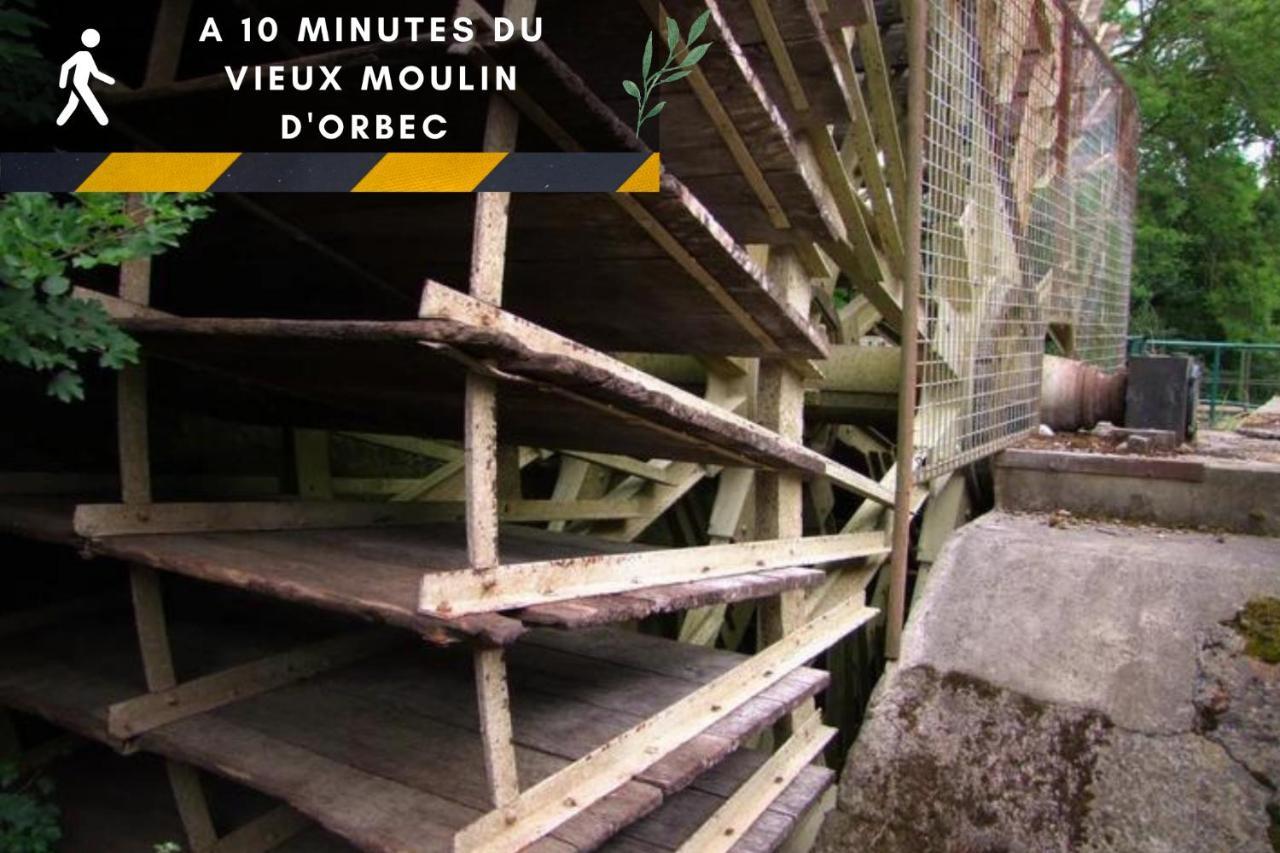 Suite Indus - Jardin, Netflix Et Parking - Le Manoir Aux Pommes Orbec Dış mekan fotoğraf